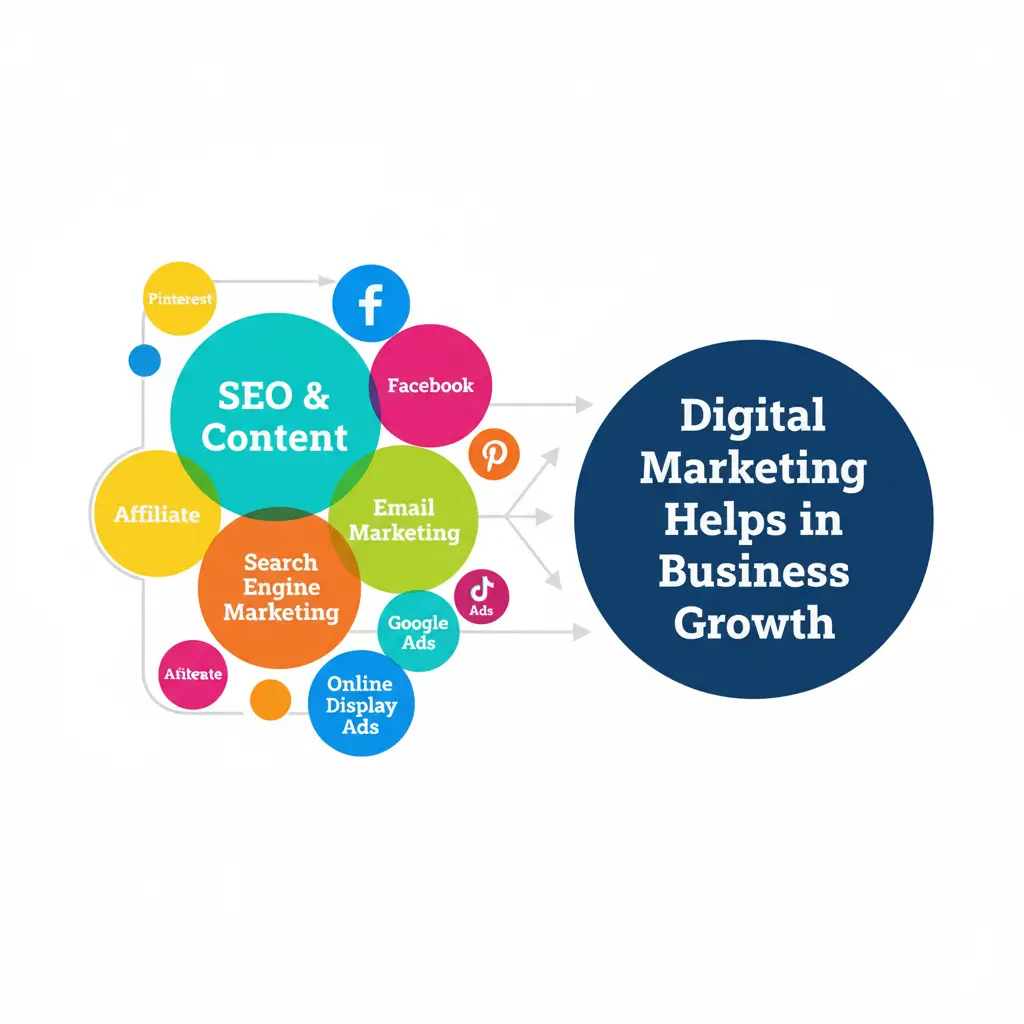 SEO is part of Digital Marketing